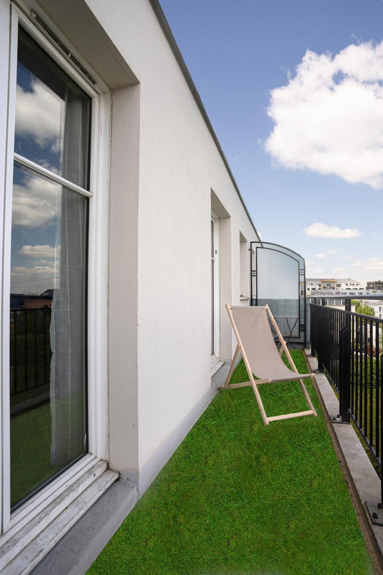 Apartamento Magic Garden 6 Personnes Parking Prive A 20M Du Rer Serris Exterior foto