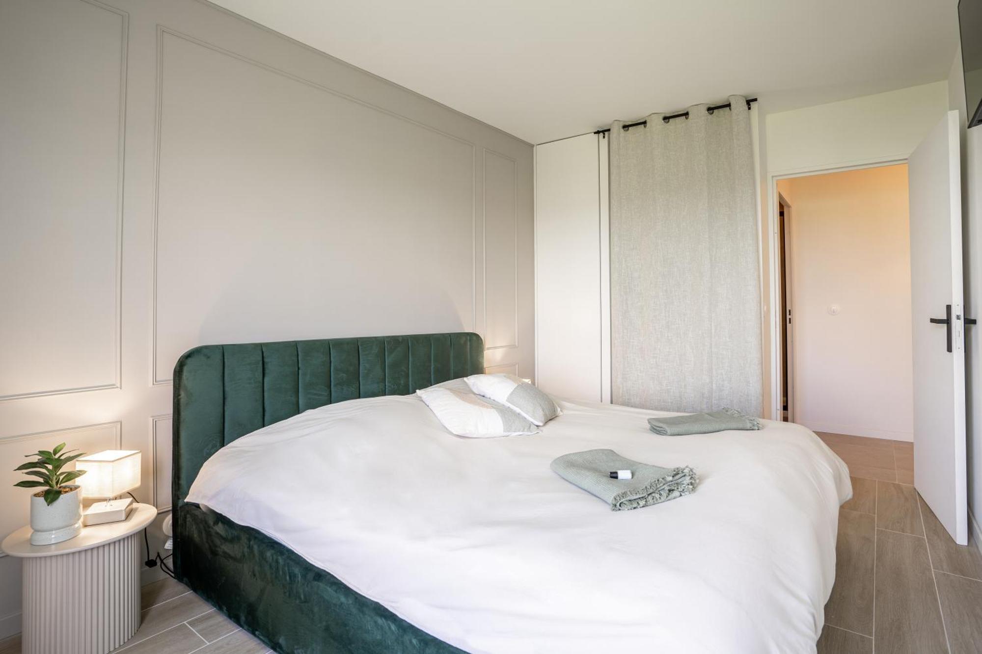 Apartamento Magic Garden 6 Personnes Parking Prive A 20M Du Rer Serris Exterior foto