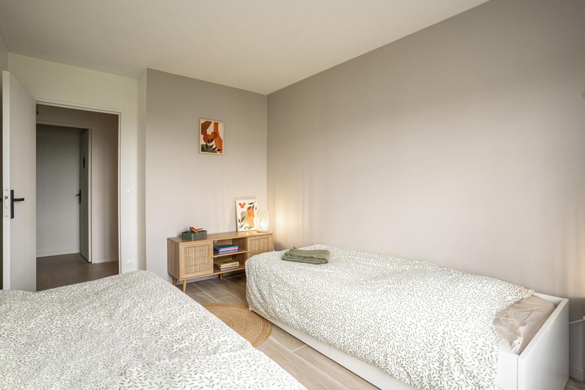 Apartamento Magic Garden 6 Personnes Parking Prive A 20M Du Rer Serris Exterior foto