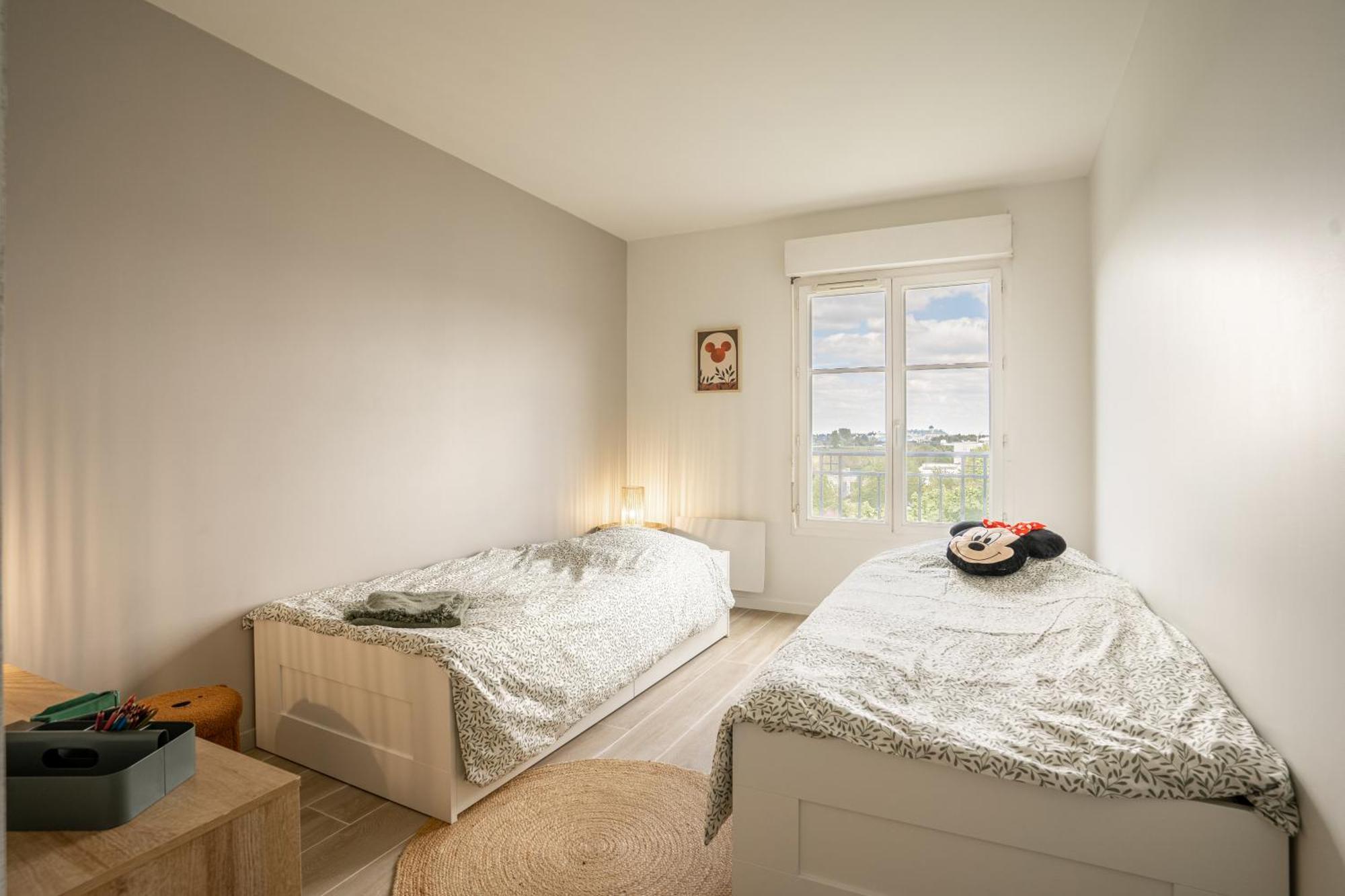 Apartamento Magic Garden 6 Personnes Parking Prive A 20M Du Rer Serris Exterior foto